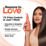 Thumbnail for BBlunt Advanced Smoothening Shampoo with Keratin & Hyaluronic Acid - Distacart
