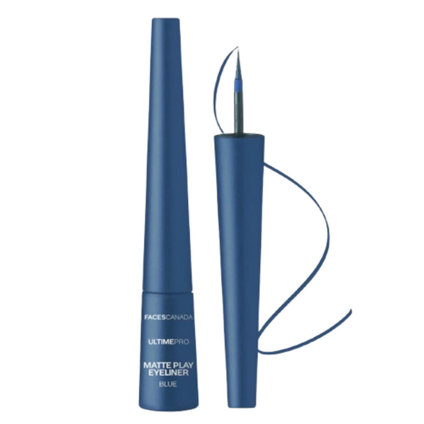 Faces Canada Ultime Pro Matte Play Eyeliner - Sapphire - Distacart