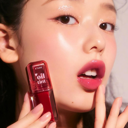 Etude House Dear Darling Oil Tint - 01 Real Cherry - Distacart