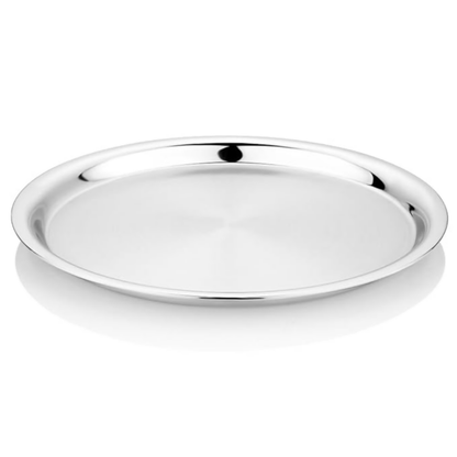 Vinod Stainless Steel Two Tone German Bogi Plate - Dista