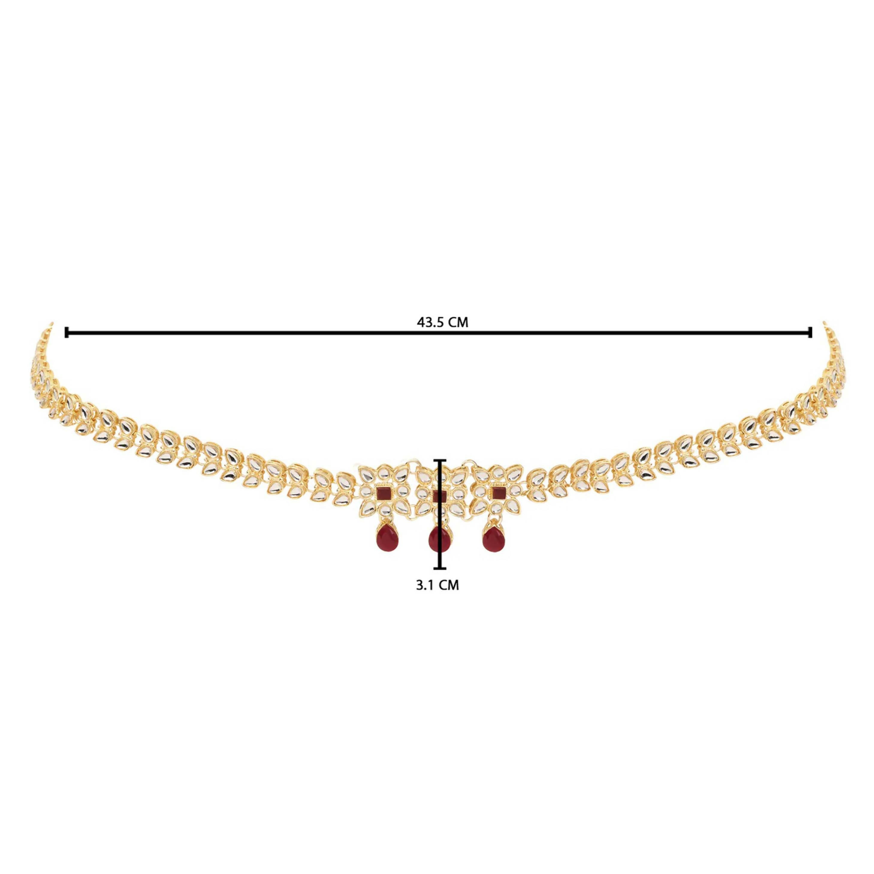 Joban Fashion Golden Zinc Alloy Waist Chain For Women