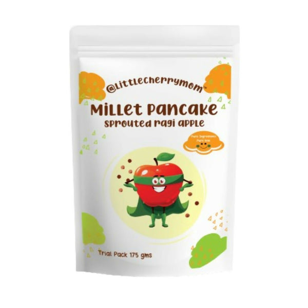 Littlecherrymom Pancake Mix Sprouted Ragi Apple - Distacart