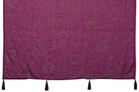 Thumbnail for Aafreen Partywear Designer Purple Rangoli Silk Fancy Saree - Distacart