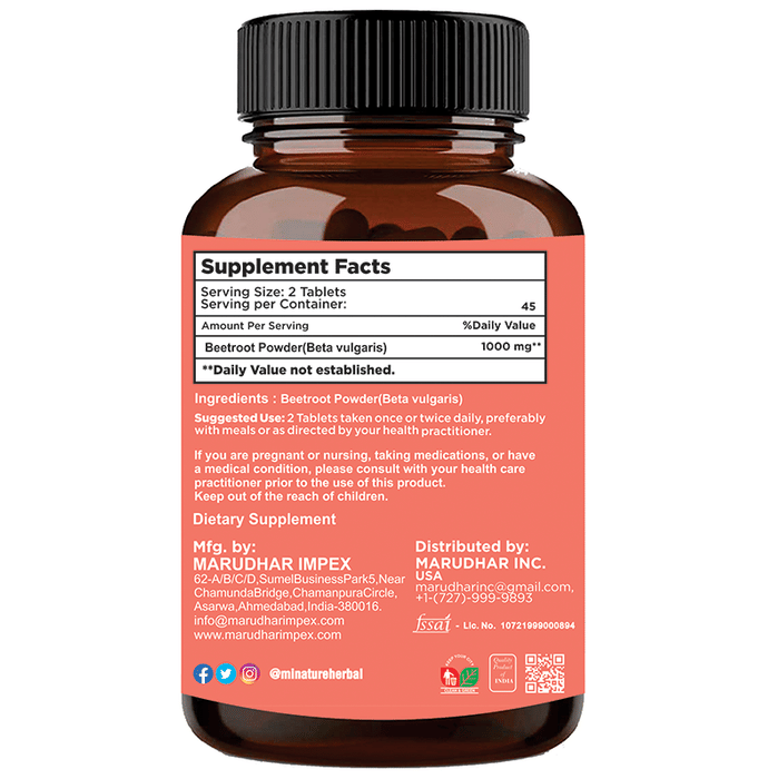 Minature Beetroot Tablet