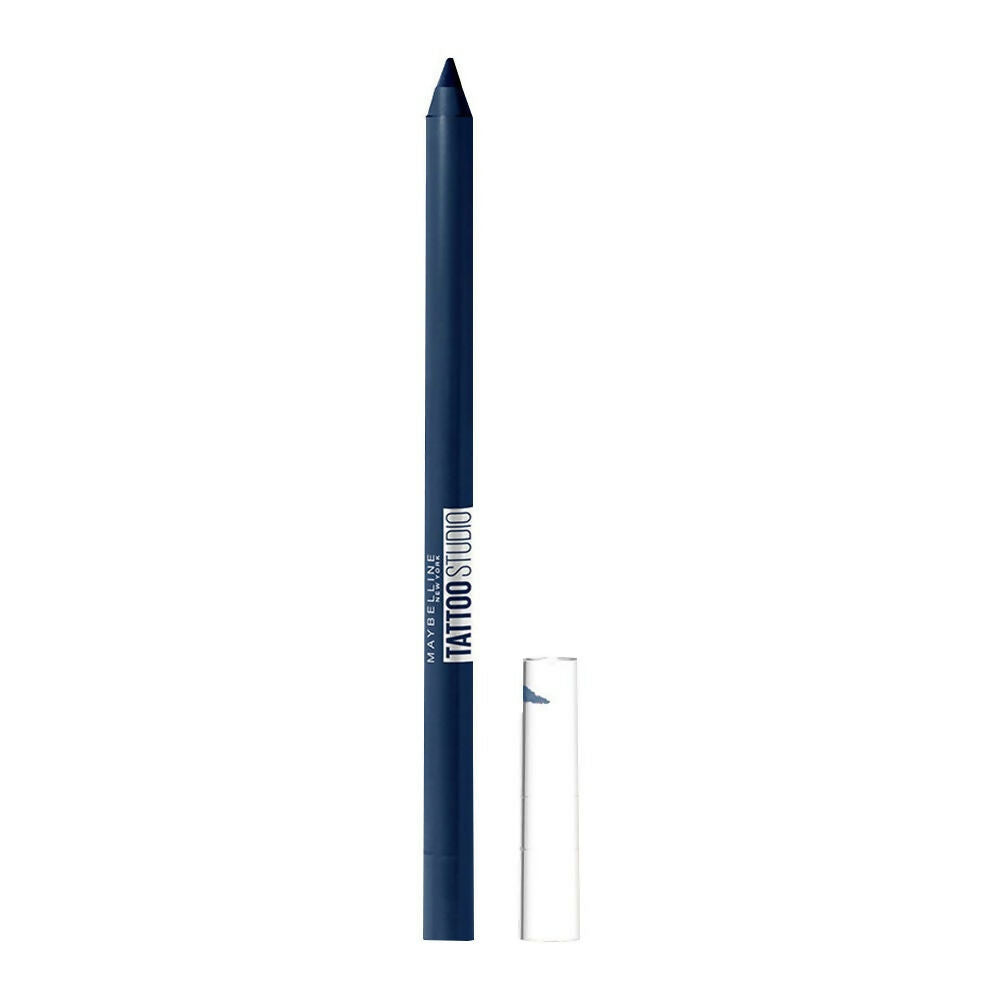 Maybelline New York Tattoo Gel Kajal Color Pencil - Striking Navy Blue - Distacart