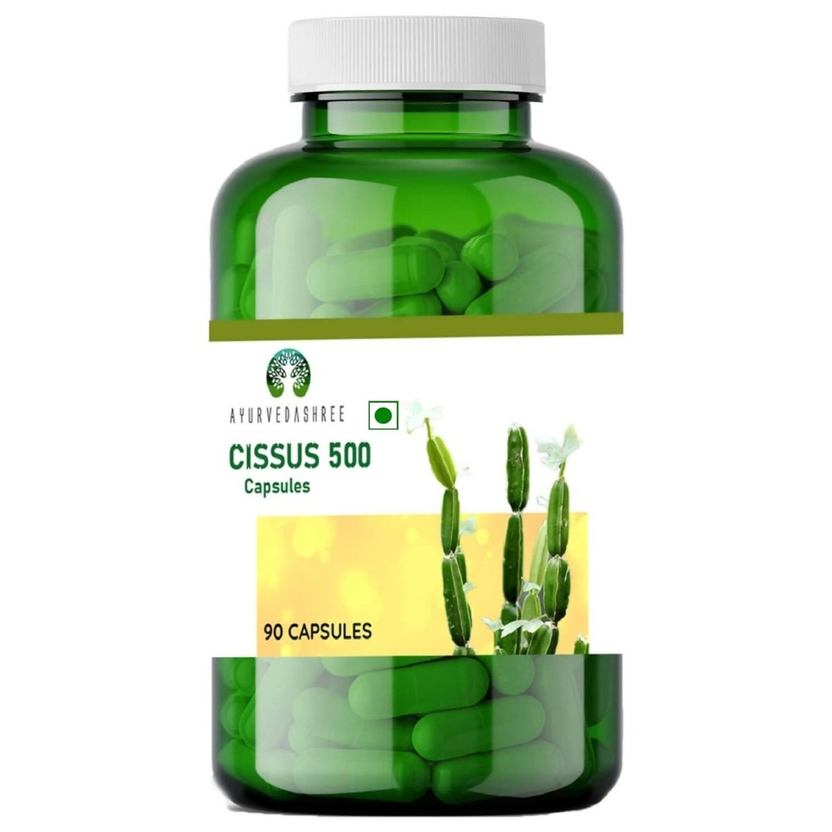Ayurvedashree Cissus 500mg Capsules - Distacart