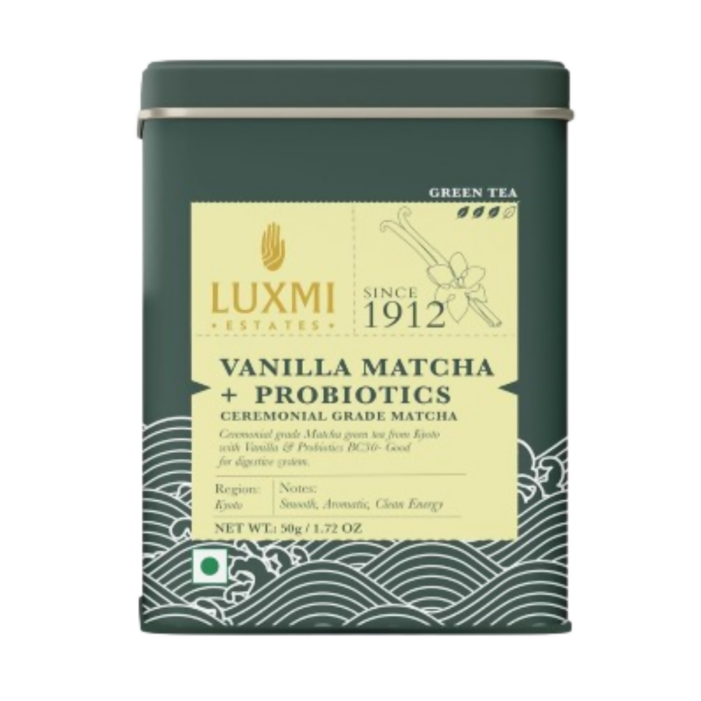 Luxmi Estates Vanilla Matcha with Probiotics - Dista