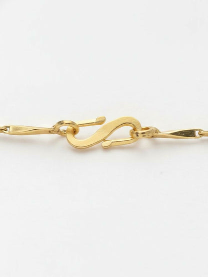 NVR Women Gold Plated Handcrafted Minimal Chain - Distacart