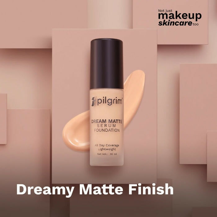 Pilgrim Dream Matte Serum Foundation For Light Skin Tone Classic Nude - Distacart