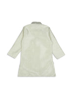 Thumbnail for Joban Fashion Kids Island Elegance Sequence work Nehru Jacket Full Sleeves Kurta, Pyjama Set - Cream - Distacart