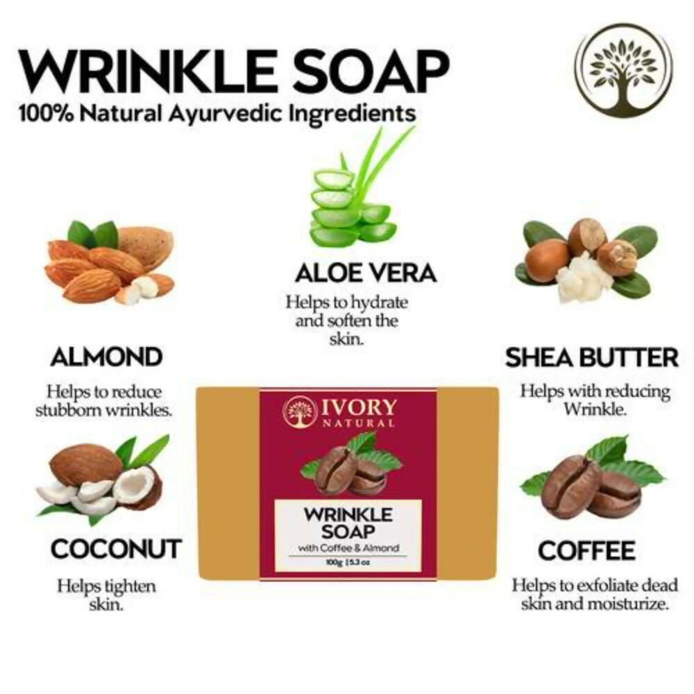 Ivory Natural Wrinkle Soap - Diminish Fine Lines, And Renew Elasticity - Distacart