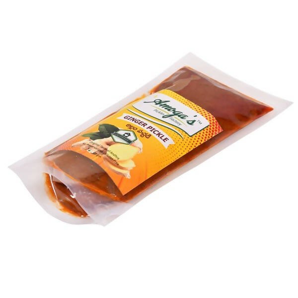 Amoga's Pickles Factory Ginger Pickle Andhra Style - Distacart
