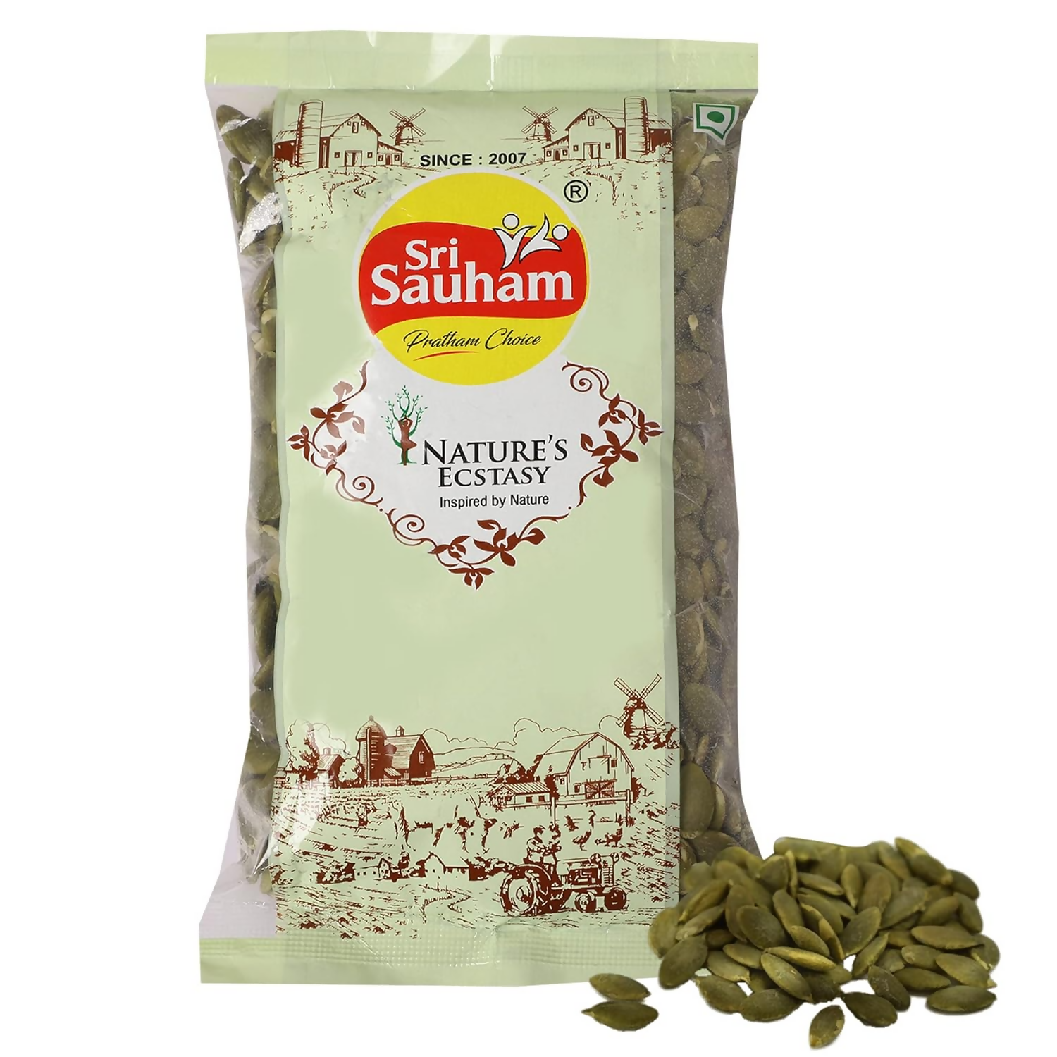 Sri Sauham Natural Roasted Pumpkin Seeds - Distacart