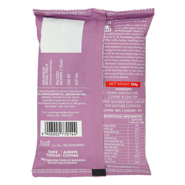 Cothas Coffee INS Elite Coffee Powder - Distacart