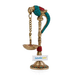 Thumbnail for CraftVatika Brass Parrot Bird Diya Oil Lamp Stand Showpiece