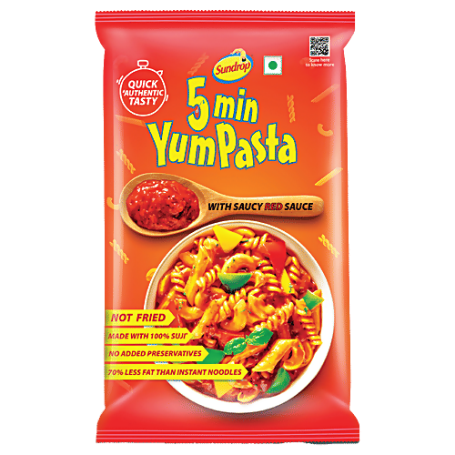 Sundrop 5 Min Yum Pasta - With Red Sauce - Dista