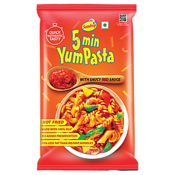 Sundrop 5 Min Yum Pasta - With Red Sauce - Dista