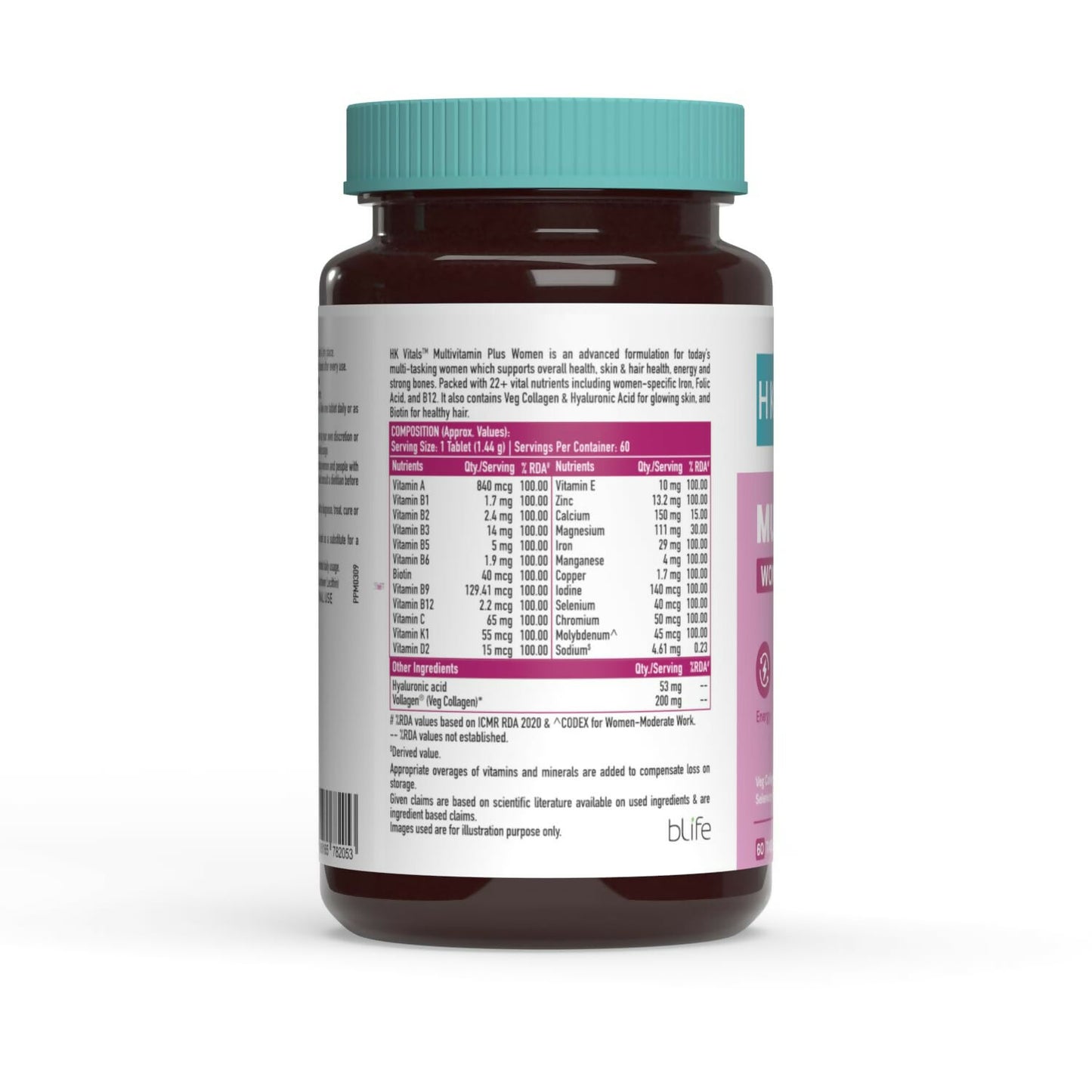 HK Vitals Multivitamin Plus Women Tablets - Distacart