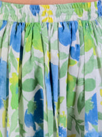 Thumbnail for Lil Drama Jaipur Print Stylish Cotton Lehanga with Choli and Net Dupatta Set for Girls - Green - Distacart