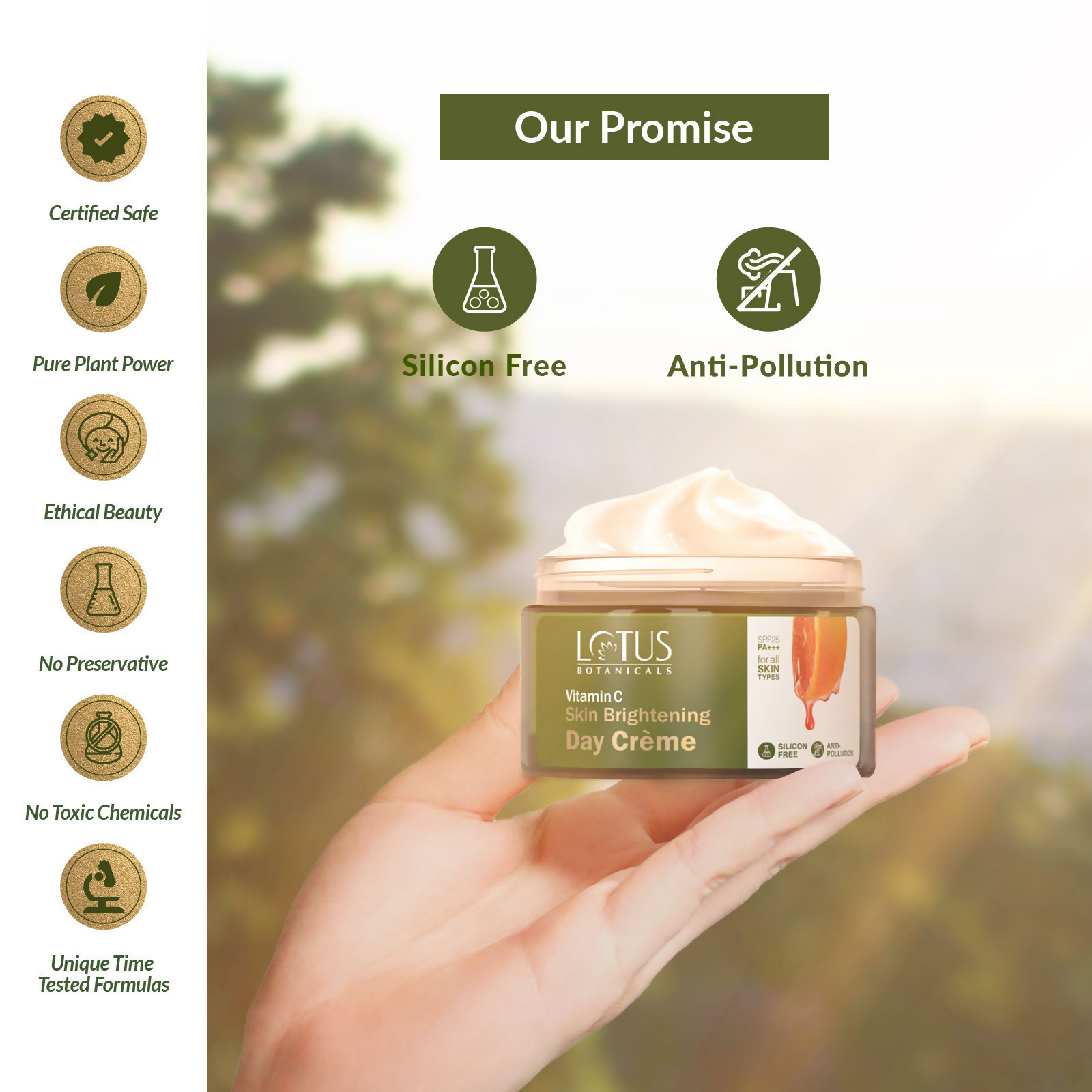 Lotus Botanicals Skin Brightening Day Cream - Distacart