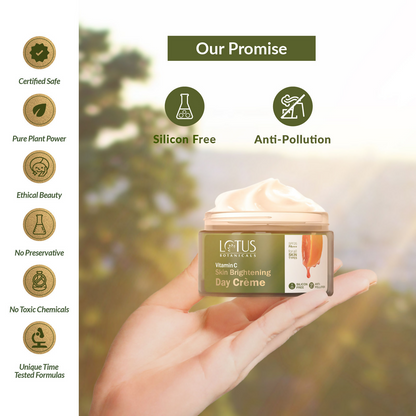 Lotus Botanicals Skin Brightening Day Cream - Distacart