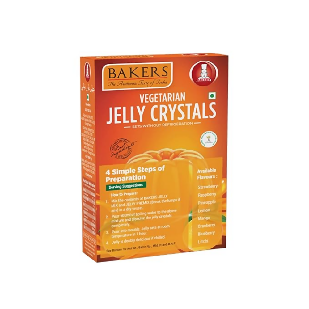 BAKERS Jelly Crystals - Orange - Dista