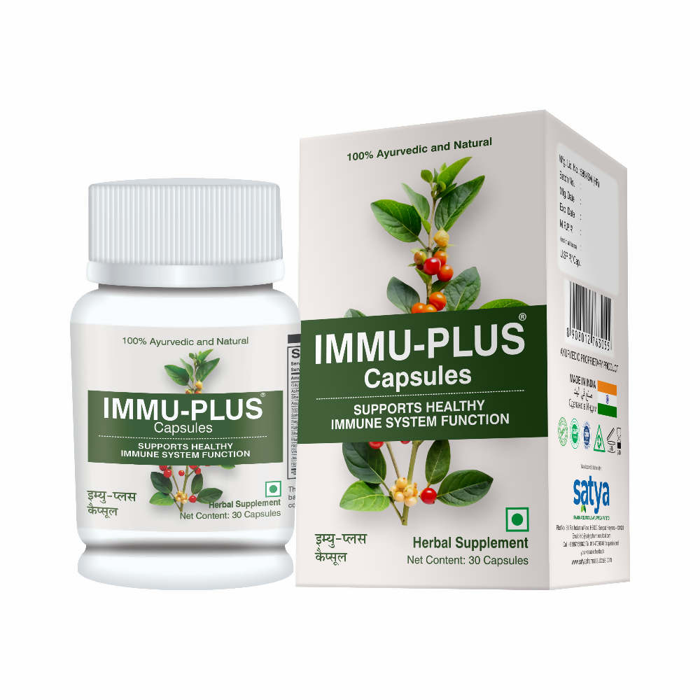 Satya Pharmaceuticals Ayurveda Immu Plus Capsules