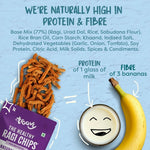 Thumbnail for Troovy Healthy Masala Ragi Chips Tasty & High Protein Snacks - Distacart