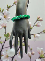 Thumbnail for Inhanns Unisex Crystal Bloom – Adjustable Crystal Bead Bracelets - Sea Green - Distacart