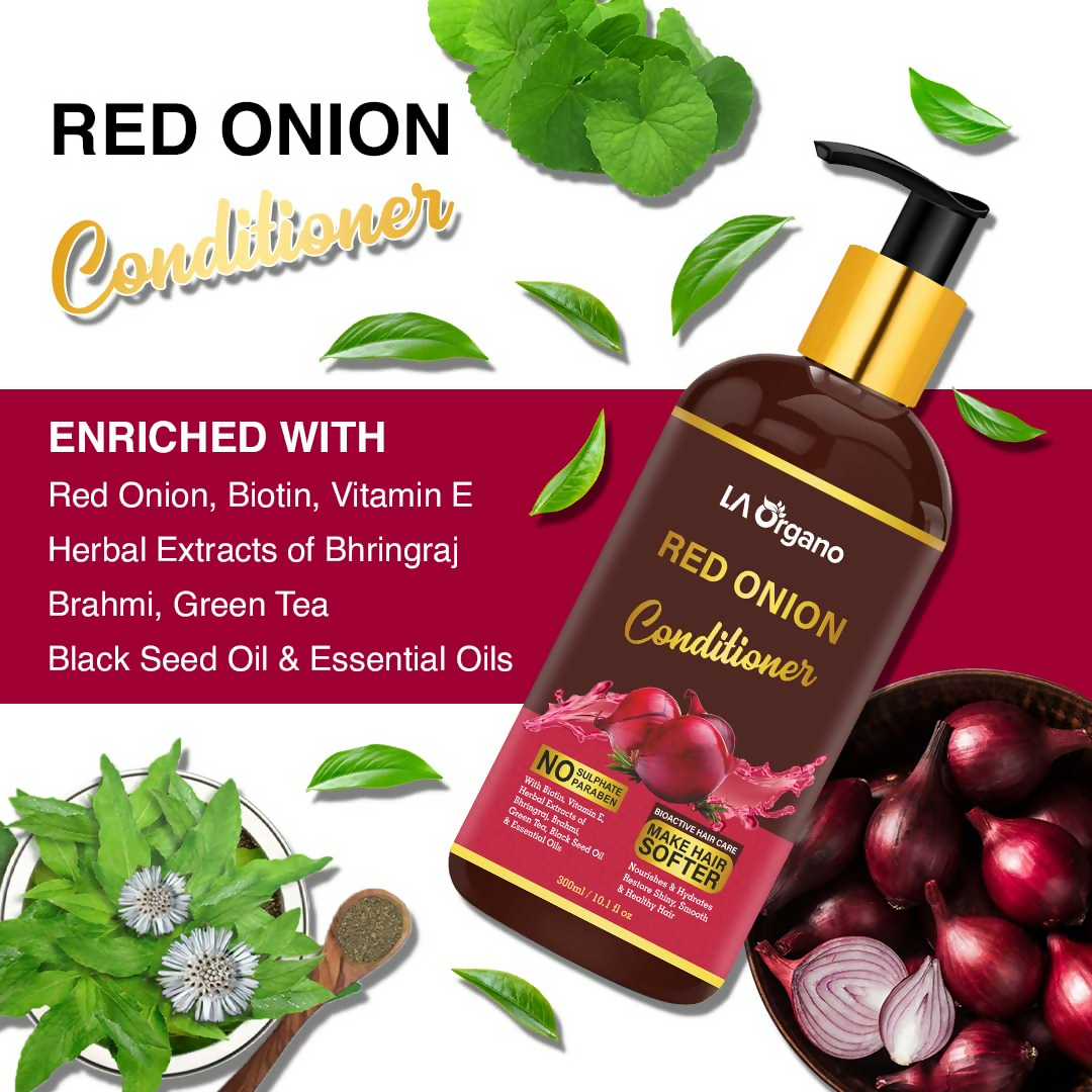 LA Organo Red Onion Hair Conditioner - Distacart