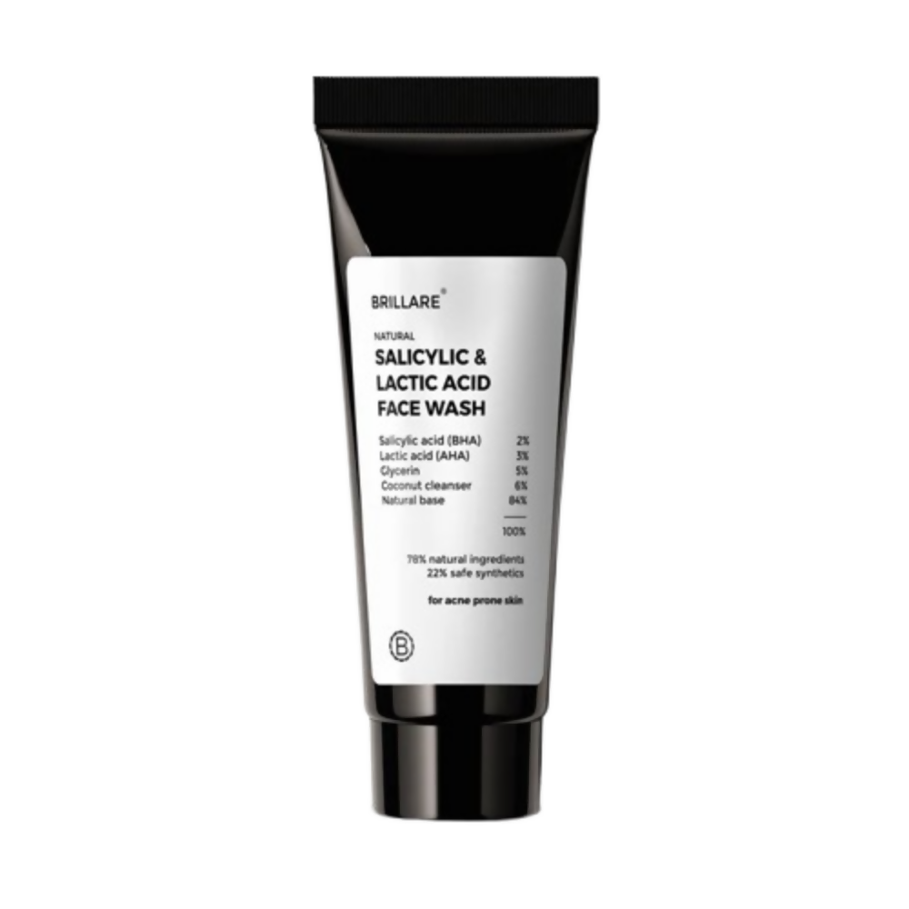 Brillare Mini Salicylic and Lactic Acid Face Wash - Dista