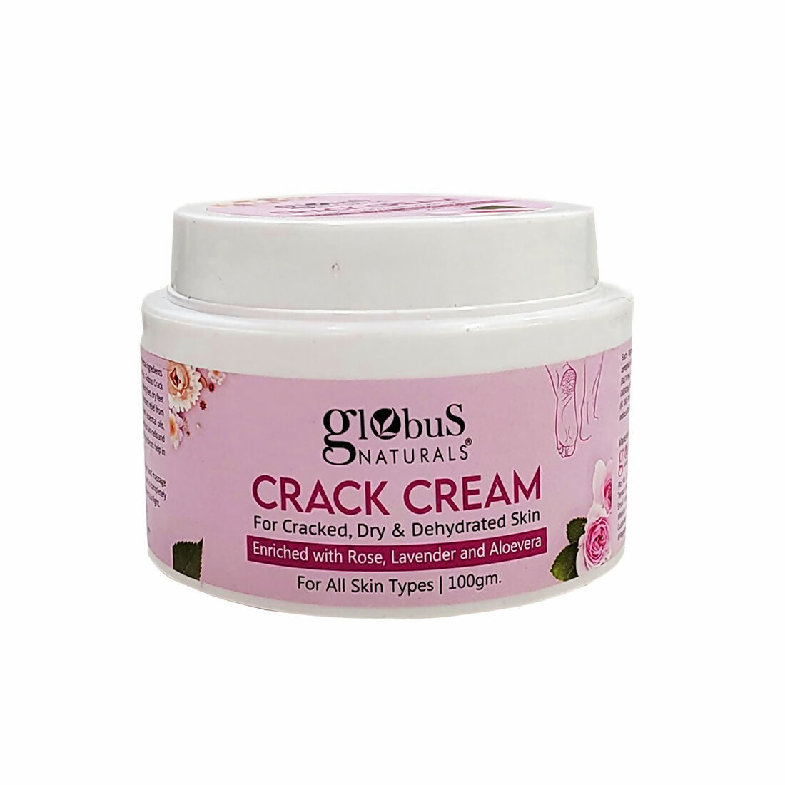 Globus Naturals Crack Cream Rose