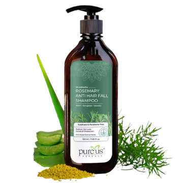 Pureus Herbals Shreekesha Rosemary Anti Hair Fall Shampoo - Dista