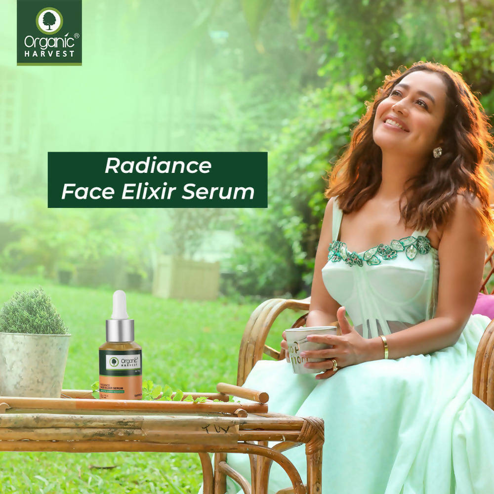 Organic Harvest Activ Saffron Radiance Face Elixir Serum - Distacart