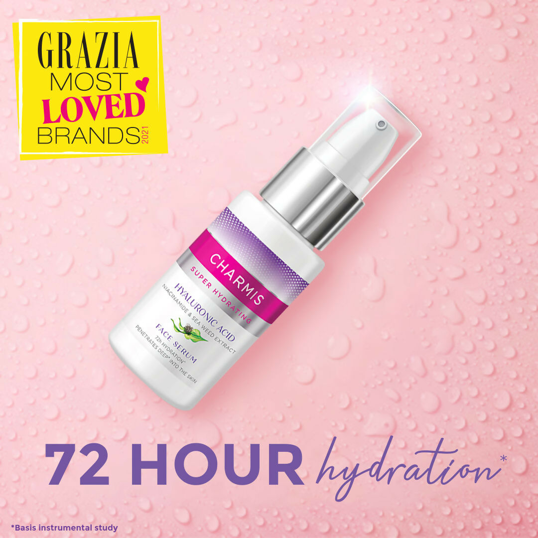 Charmis Super Hydrating Face Serum For 72h Hydration With Hyaluronic Acid - Distacart