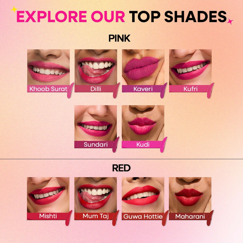 Nykaa Matte To Last ! Transferproof Liquid Lipstick - Boho-16 - Dista