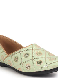 Thumbnail for FAUSTO Men Embroidered Mojaris