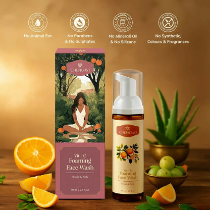 Chengavi Vit - C Foaming Face Wash - Distacart