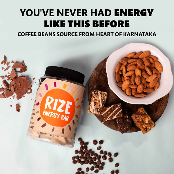 Rize Energy Bar Assorted Bars - Distacart