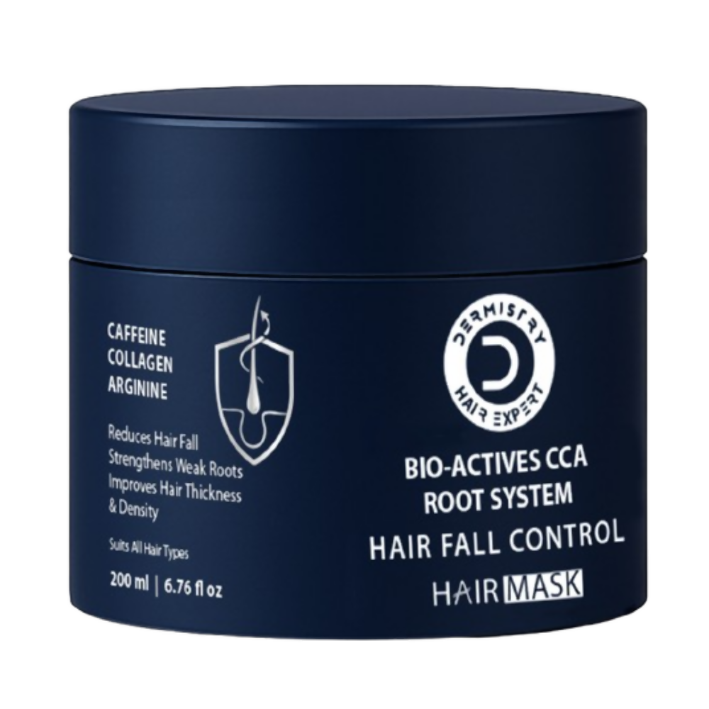 Dermistry Caffeine Collagen Protein Anti-Hair Fall Control Mask - Distacart