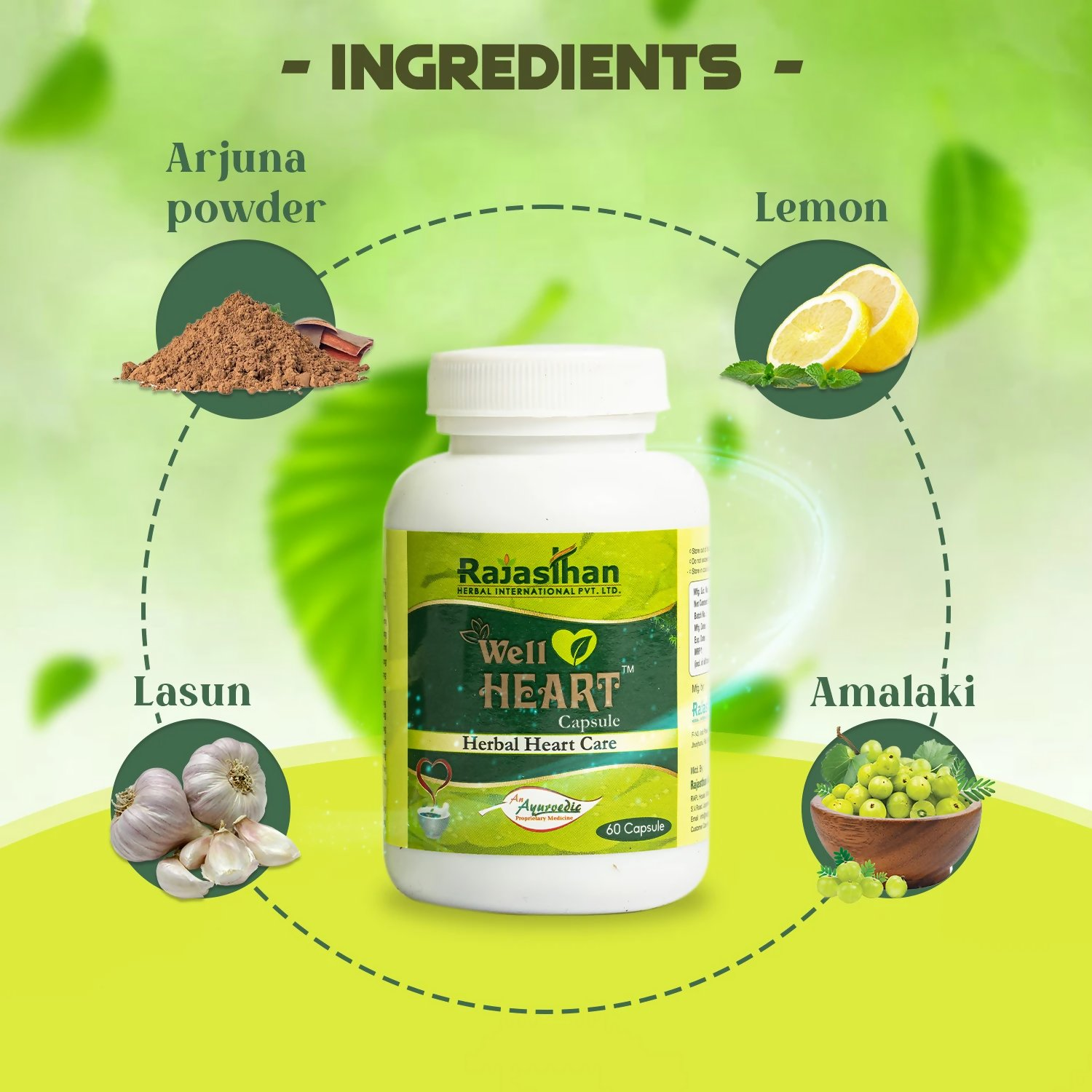 Rajasthan Herbals Well Heart Capsules
