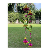 Shuddh Natural Hand Made Palm Leaf Lotus & Parrot Hanging - Distacart