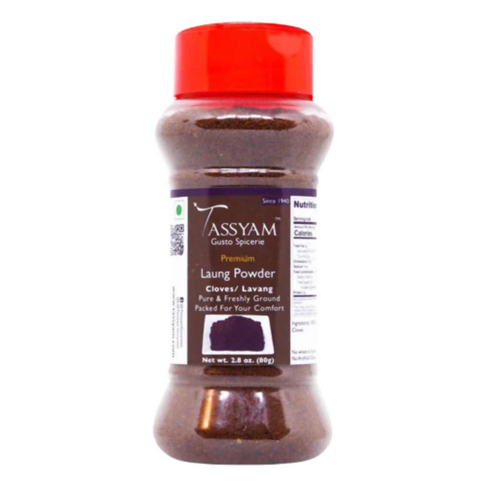 Tassyam Organics Premium Ground Cloves - Distacart