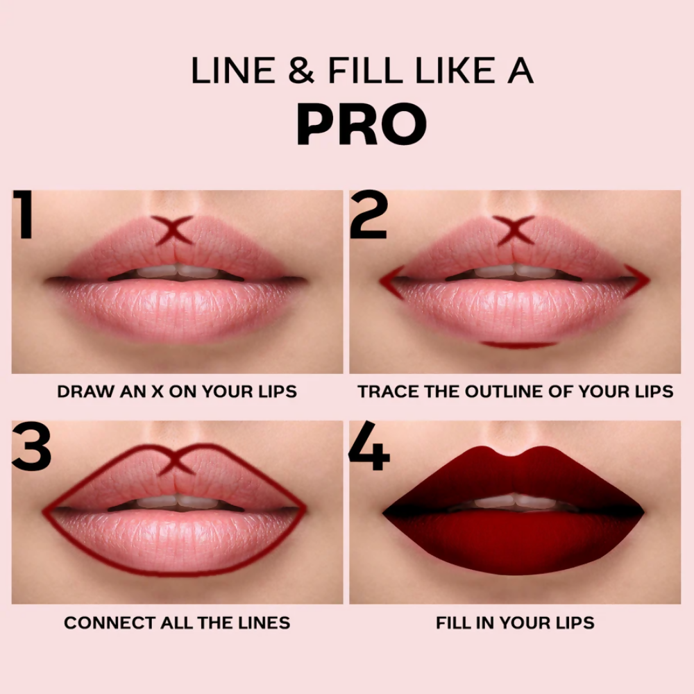 Faces Canada Ultime Pro Lip Definer - Maroon 06 - Distacart