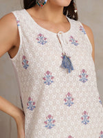 Thumbnail for Anouk Women Printed Chikankari Kurta