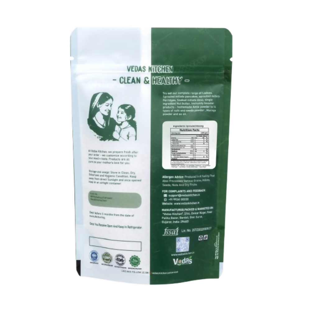 Vedas Kitchen Sprouted Moong Flour - Dista
