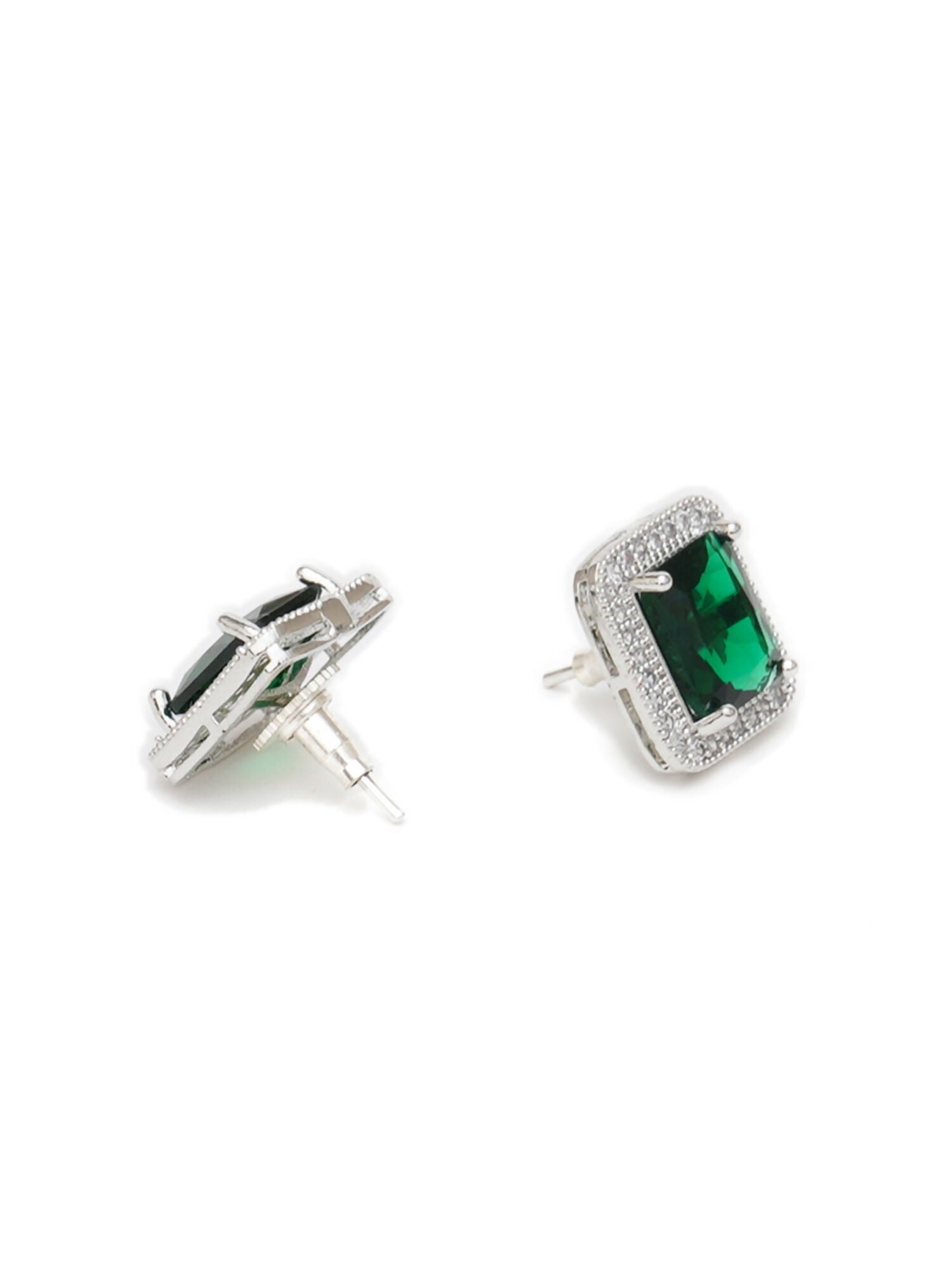 stone stud (green) - Ruby Raang - Distacart