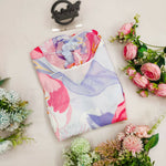 Thumbnail for Preksha Creation Women White Kota Fabric With Digital Print Gown - White - Distacart