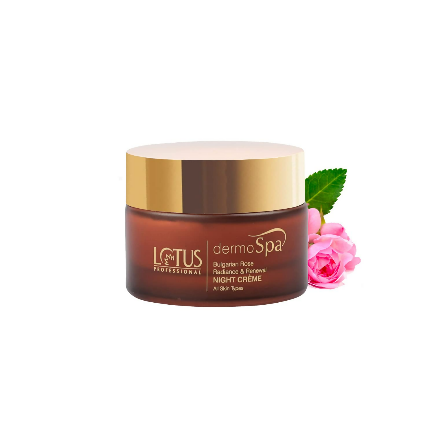 Lotus Professional Dermo Spa Bulgarian Rose Radiance and Renewal Night Cream - Distacart