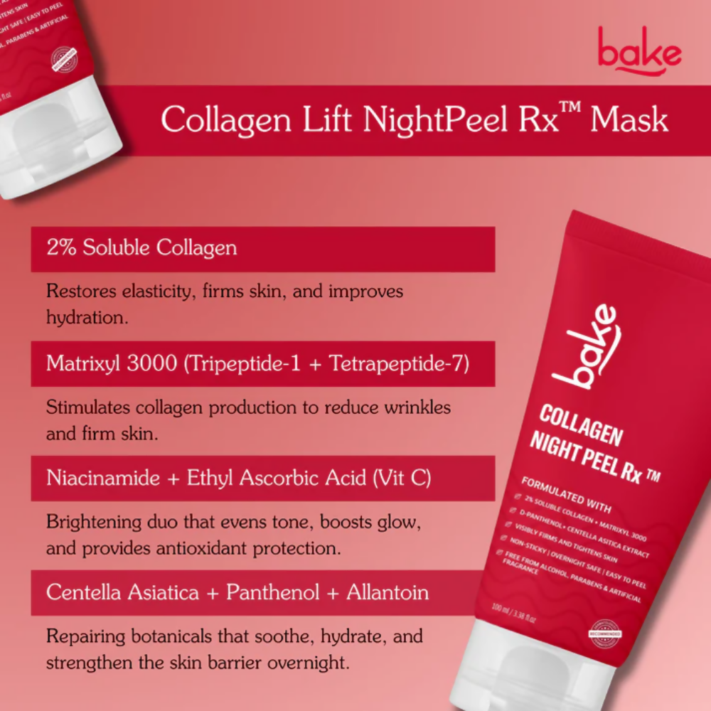 Bake Collagen Peel Off Mask - Distacart